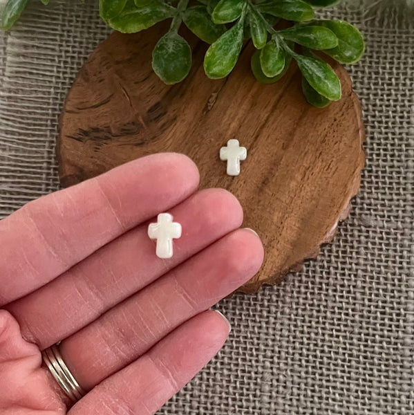 Mini Cross Studs