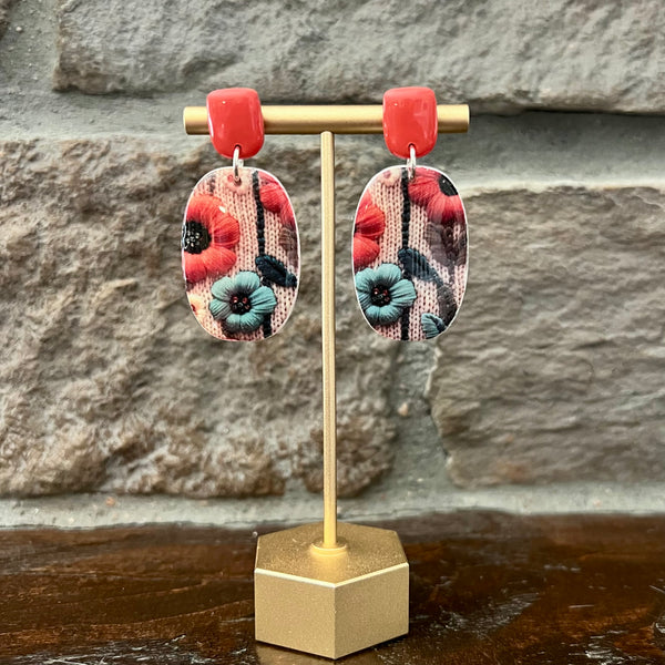 Knitted Fall Flowers