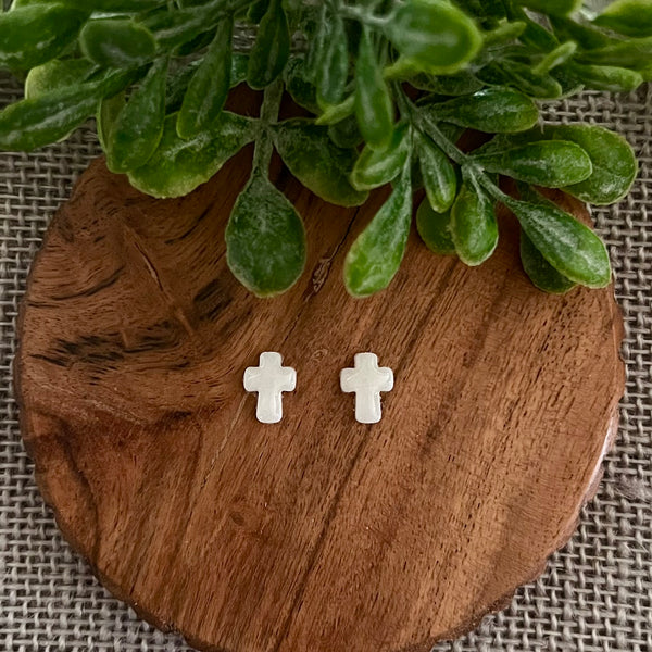 Mini Cross Studs