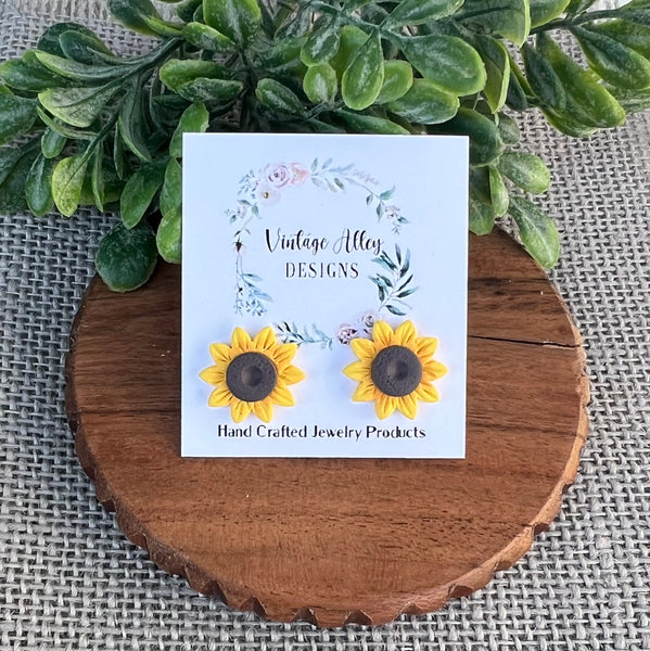 Sunflower Studs