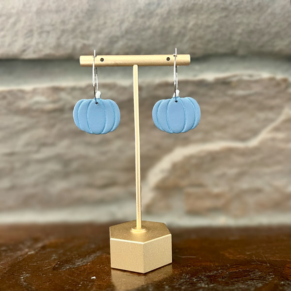Pumpkin Hoop Earrings