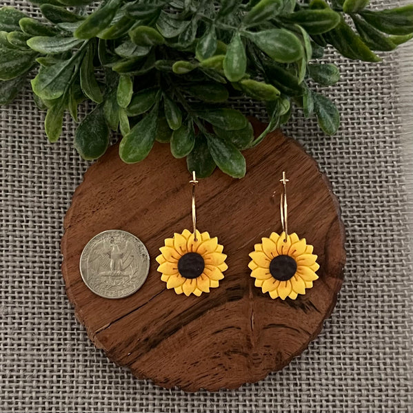 Sunflower Hoops