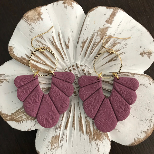 ISABELLE Clay Earrings