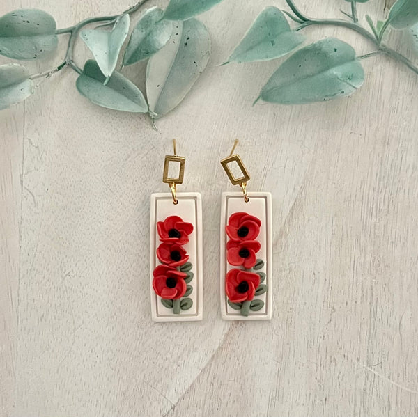 Poppy Garden Earrings