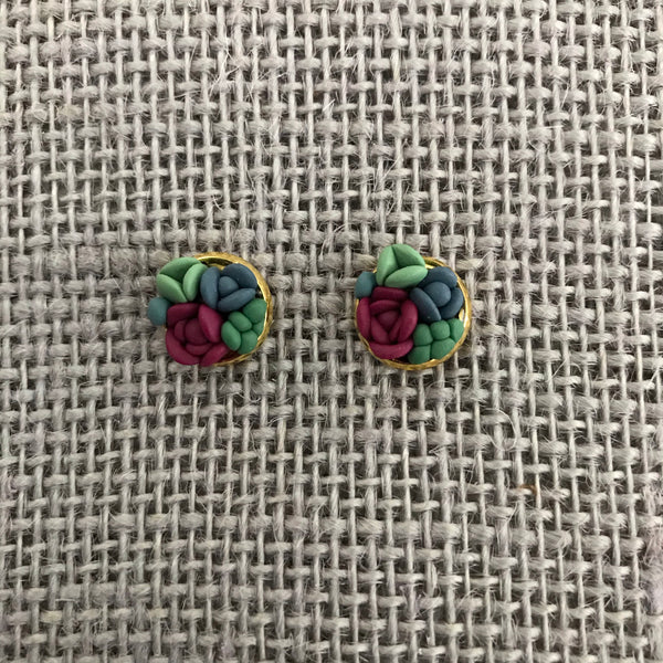 Succulent Garden Earrings