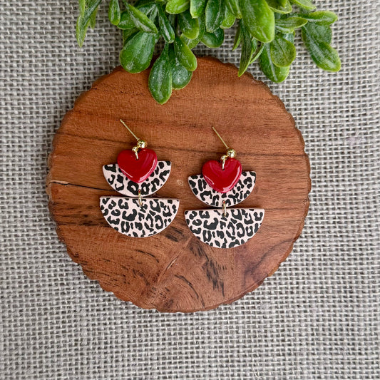 Leopard Love Dangles