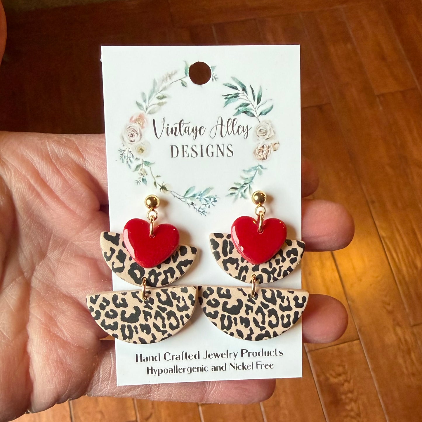 Leopard Love Dangles