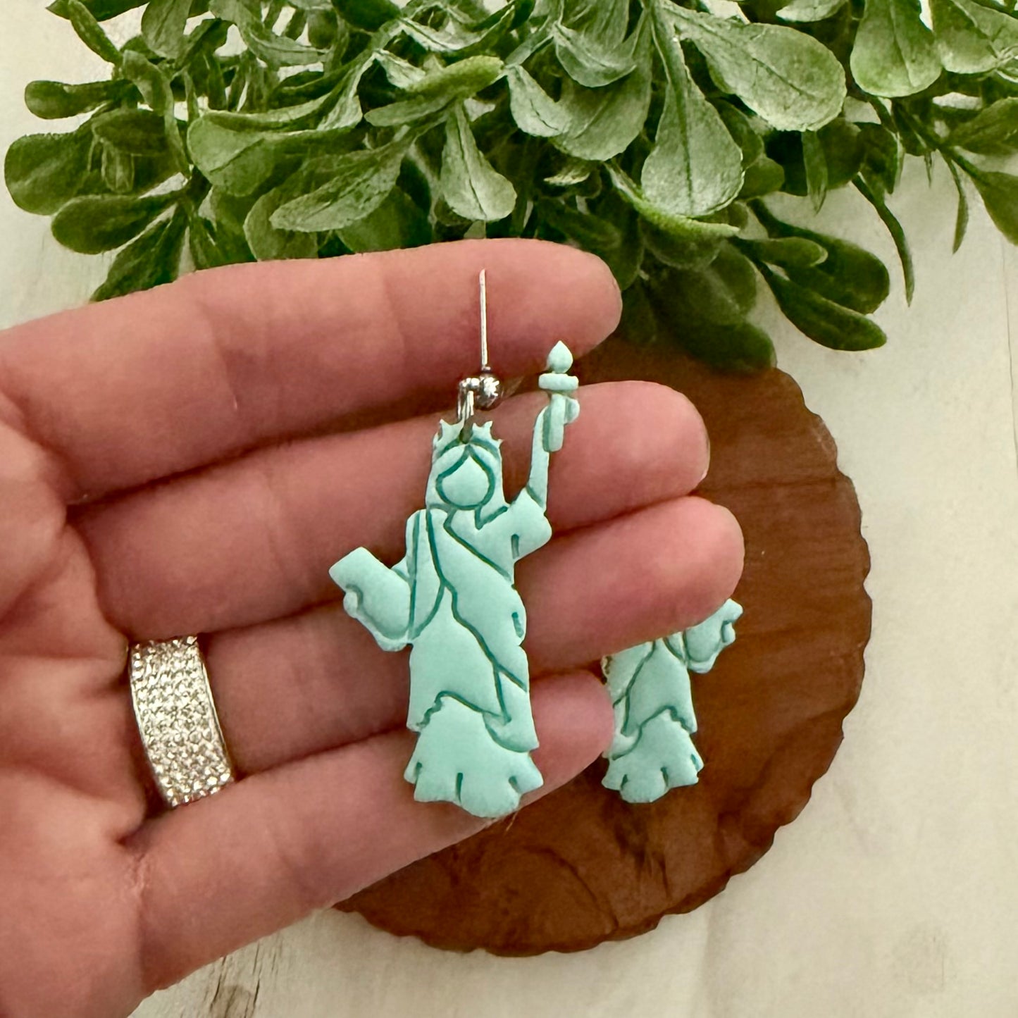 Lady Liberty Dangles