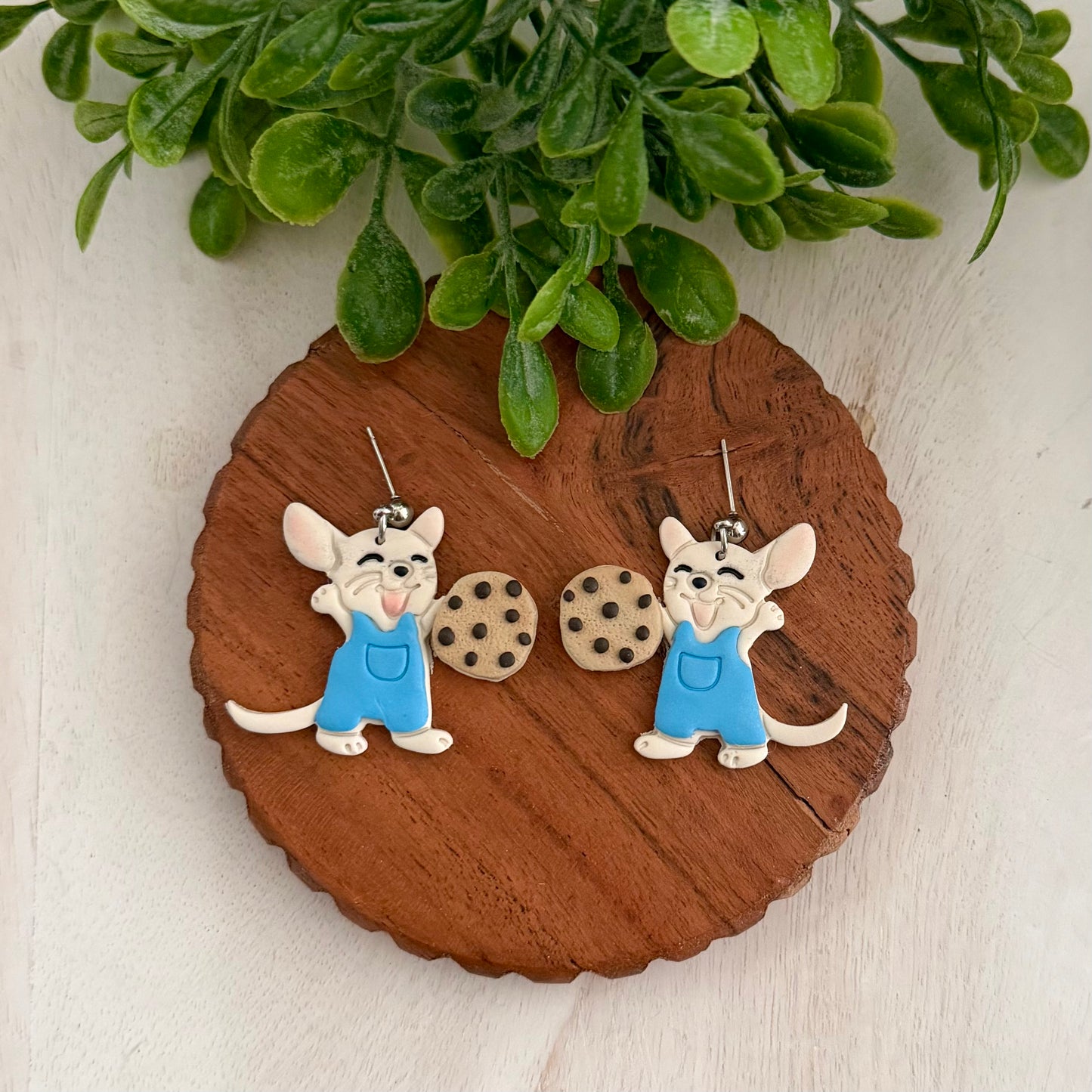 Mouse and Cookie Dangles