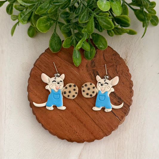 Mouse and Cookie Dangles