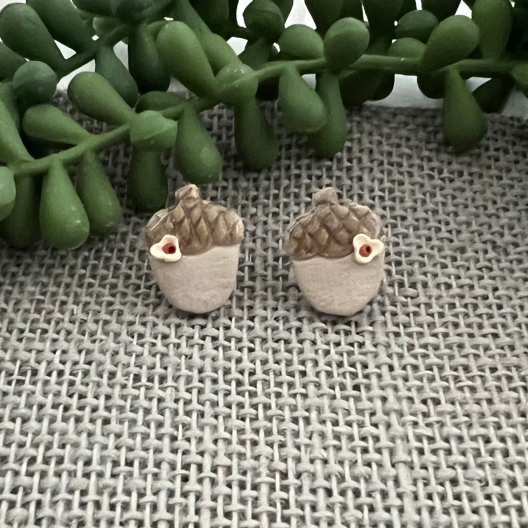 Fall Acorn Studs