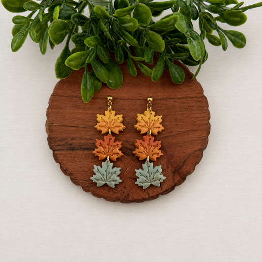 Falling Maple Leaves