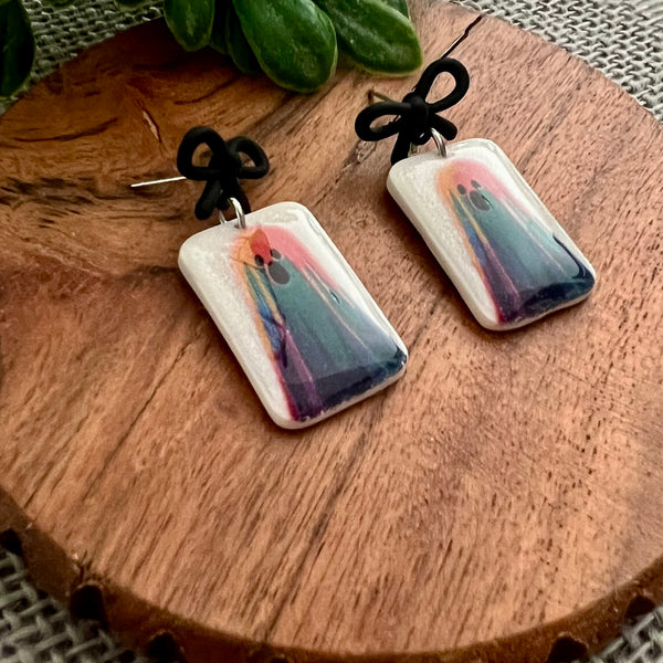 Colorful Ghost Dangles