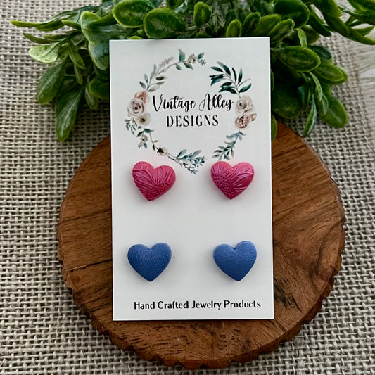 Heart Stud Packs