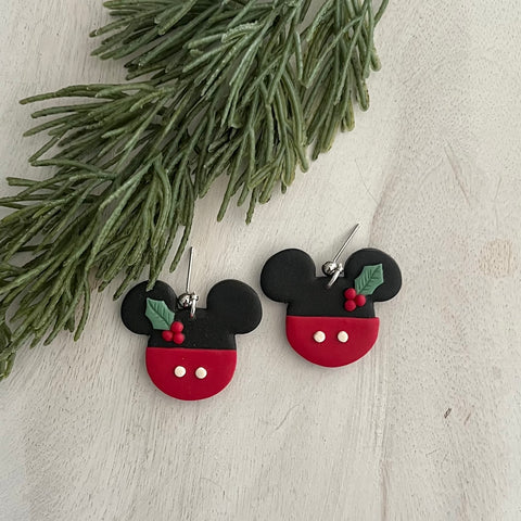 Holiday Mouse Dangles