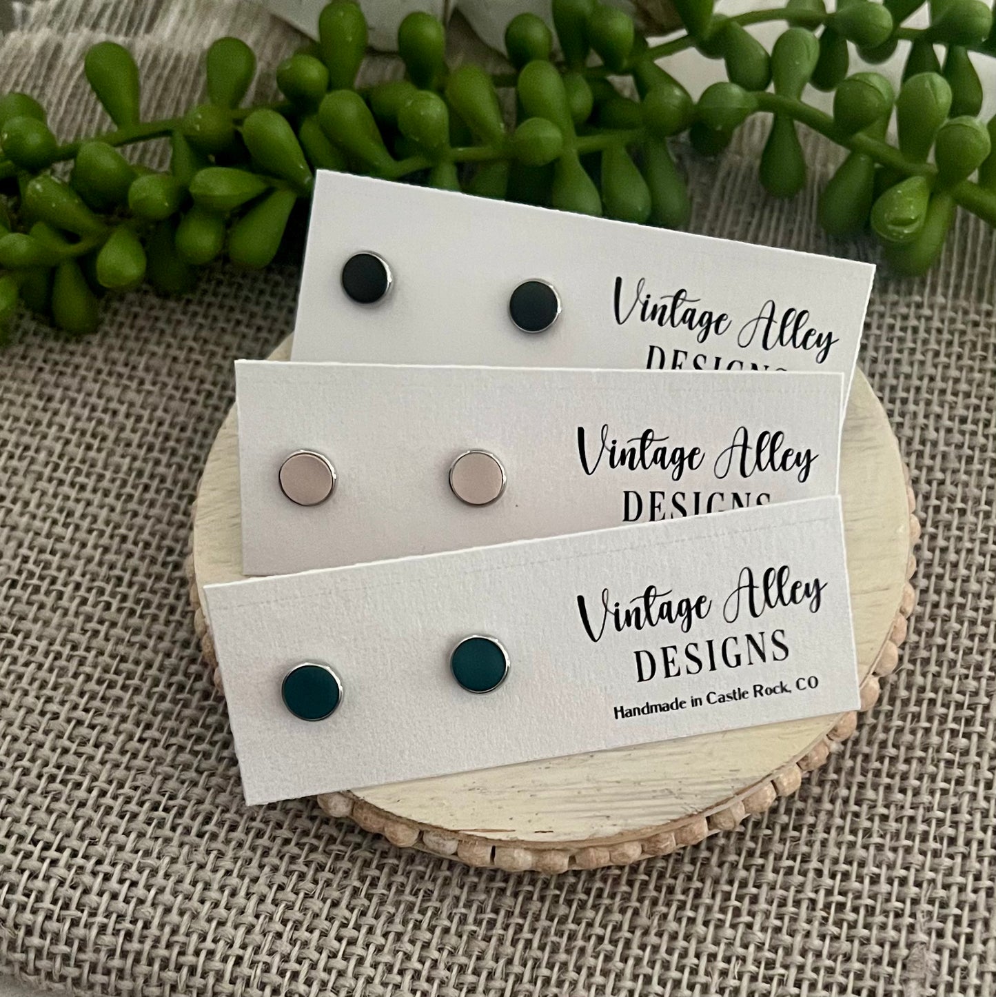 Clay Drop Studs