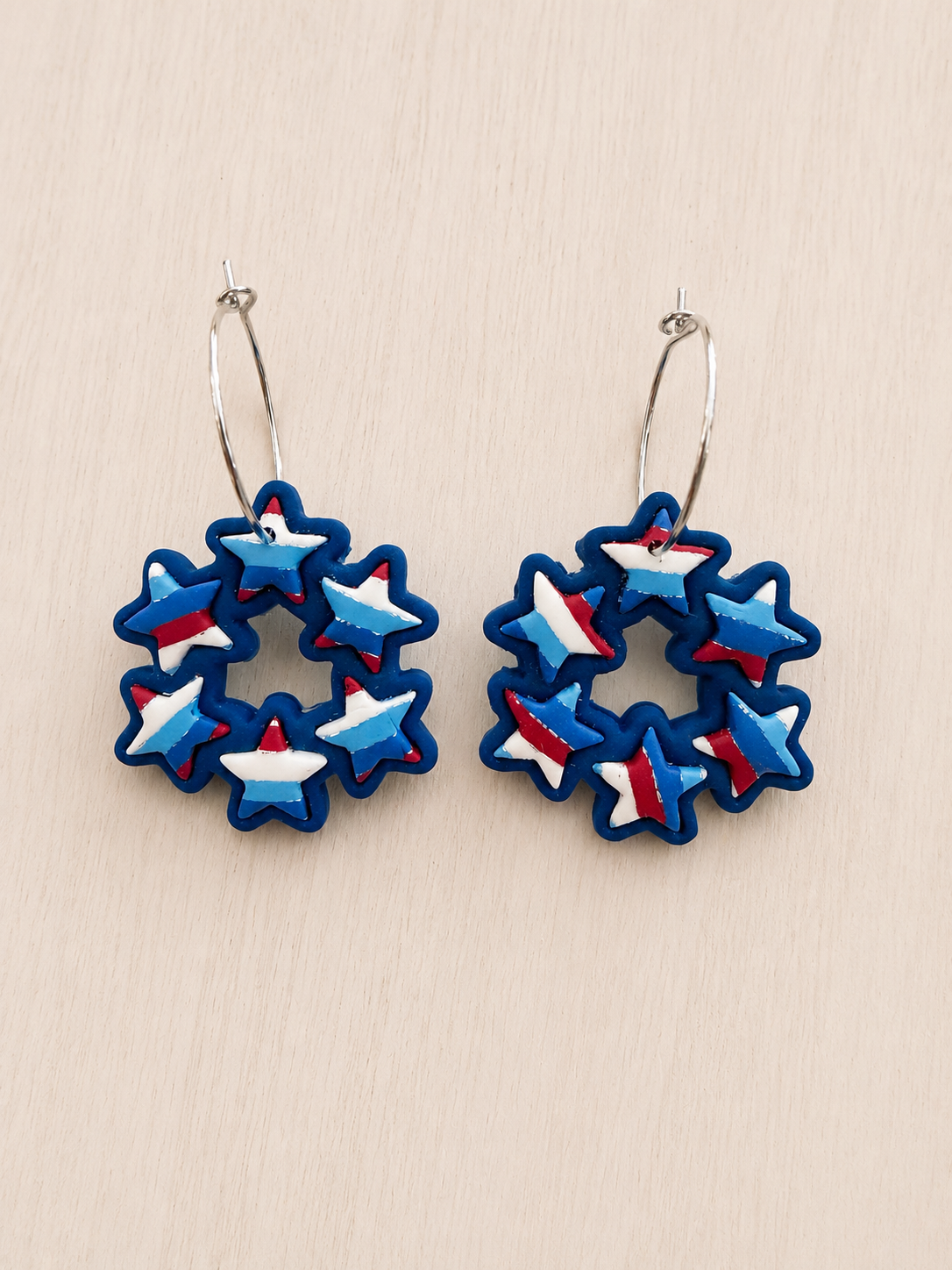 Star Wreath Hoops