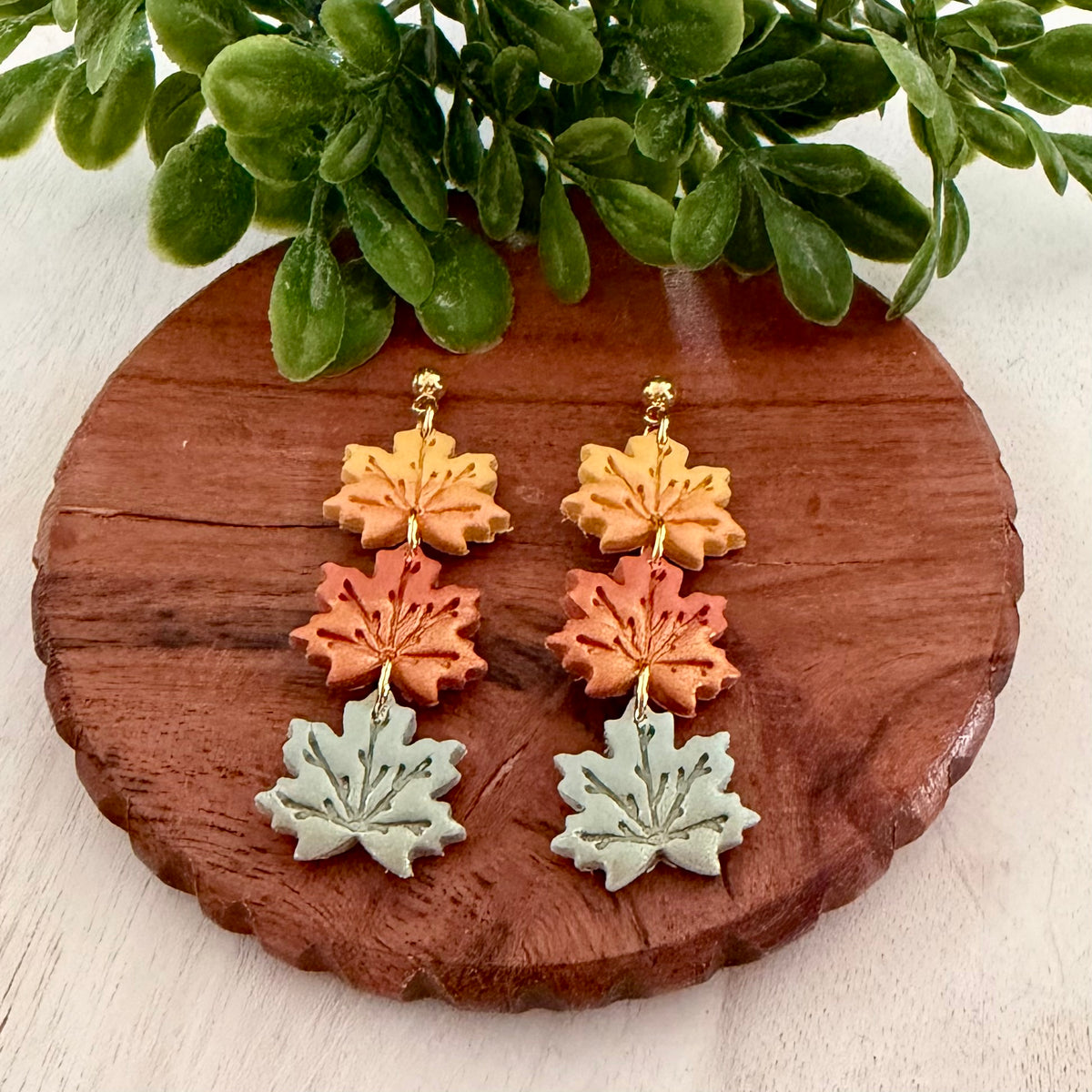 Falling Maple Leaves