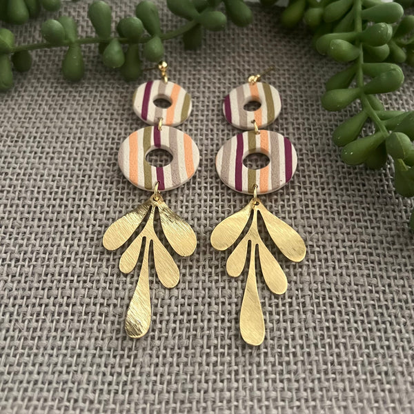 Fall Stripes Earrings