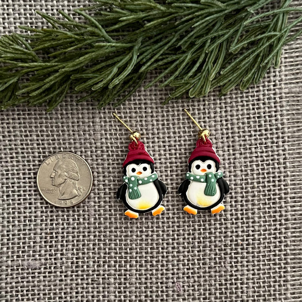 Perfectly Penguin Dangles