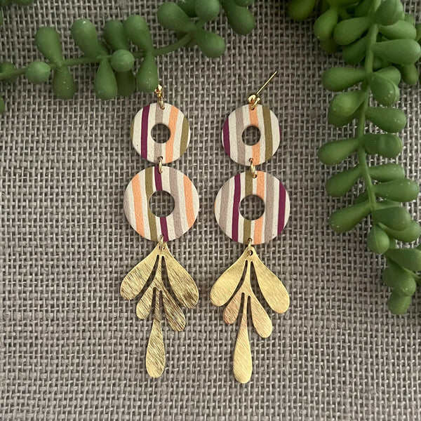 Fall Stripes Earrings