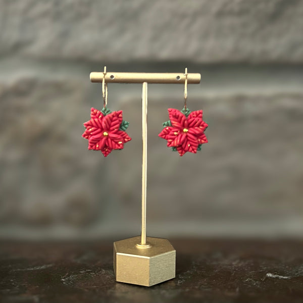Poinsettia Hoops