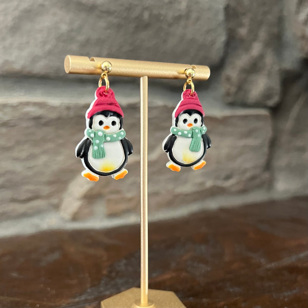 Perfectly Penguin Dangles