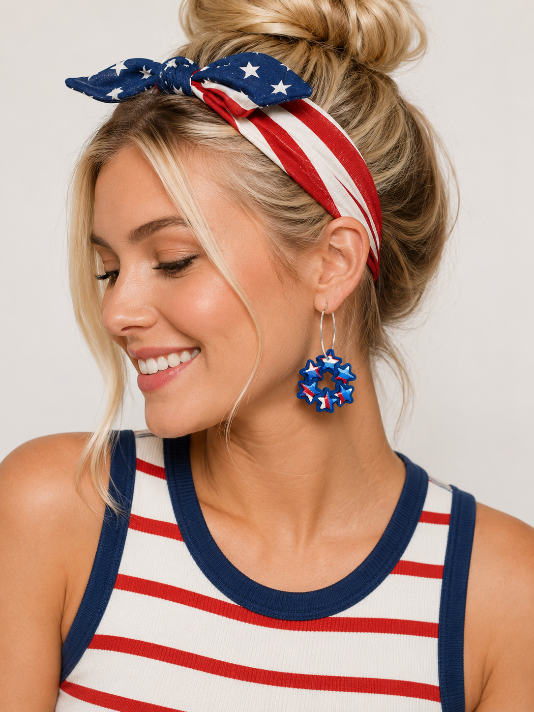 Star Wreath Hoops