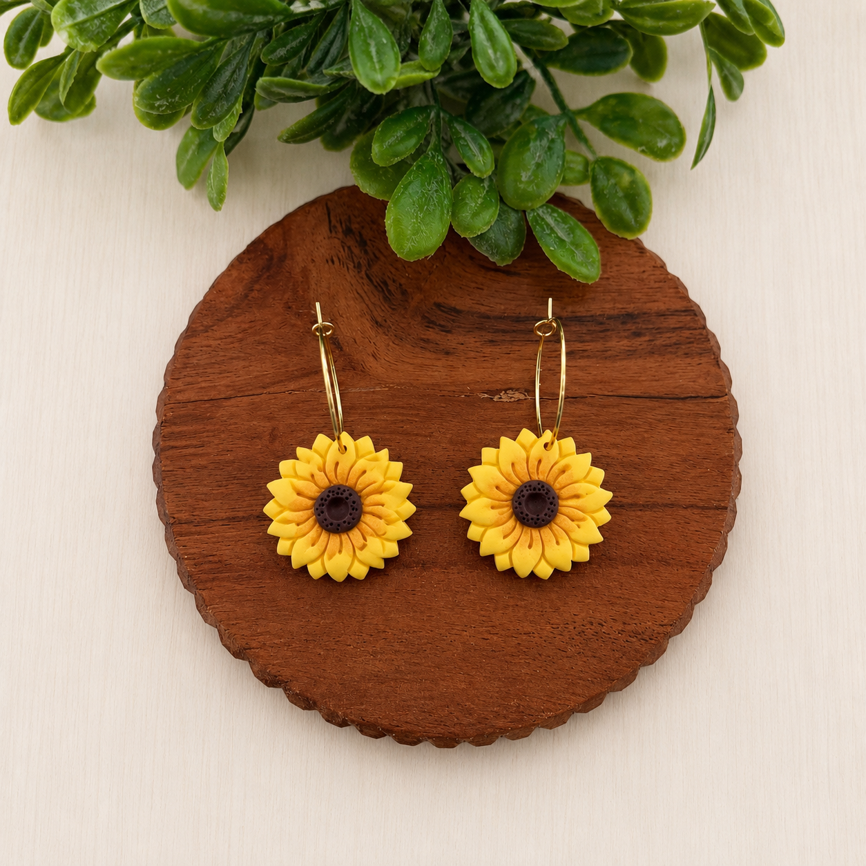AUDREY'S SUNFLOWER SALE - Sunflower Hoops