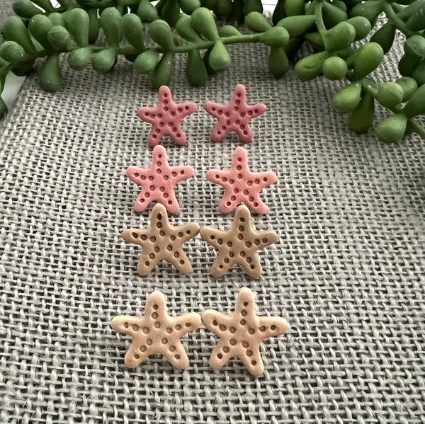 Starfish Stud Earrings