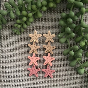 Starfish Drop Earrings