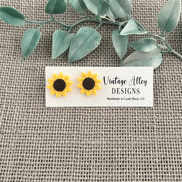 Sunflower Studs
