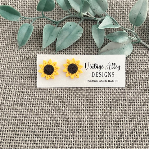 Sunflower Studs