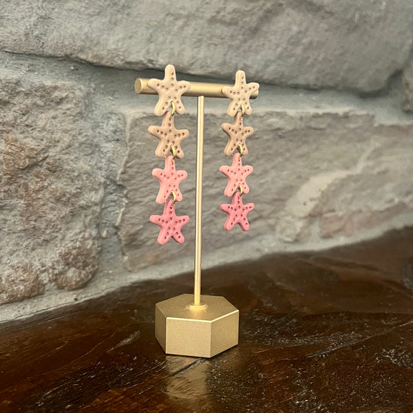 Starfish Drop Earrings