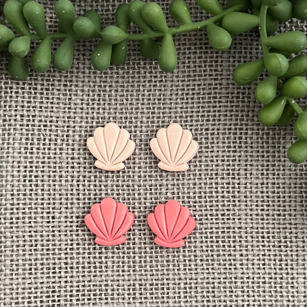 Seashell Studs
