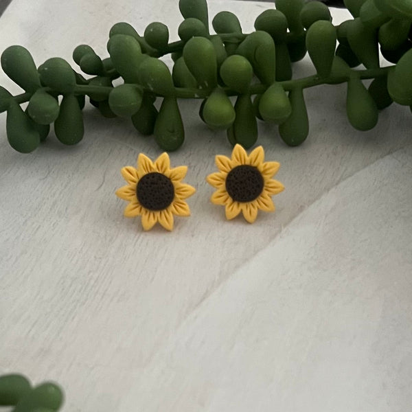 Sunflower Studs