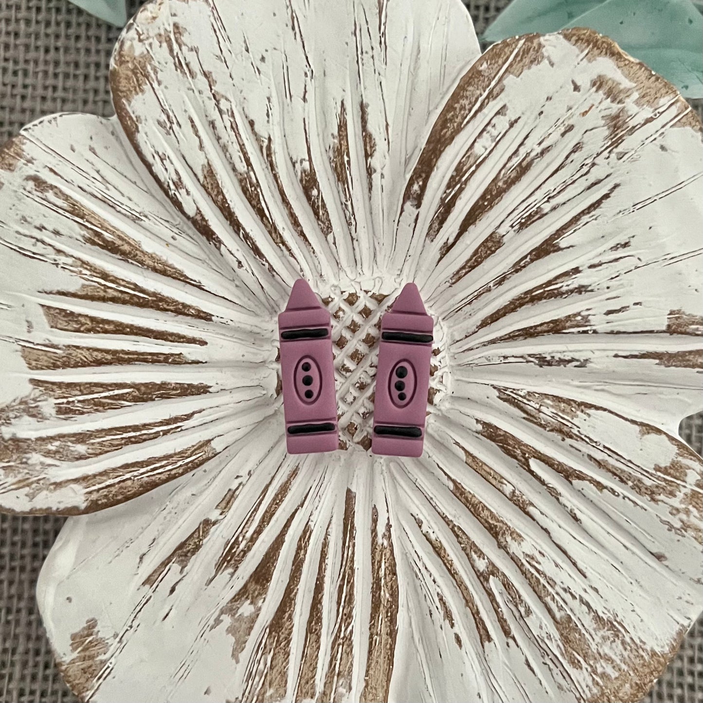 Crayon Earrings