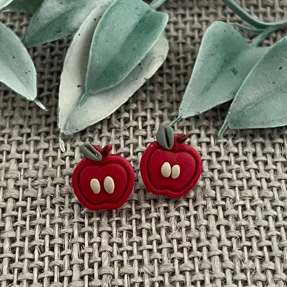 Apple Stud Earrings