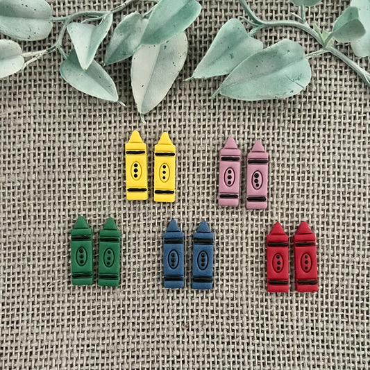 Crayon Earrings