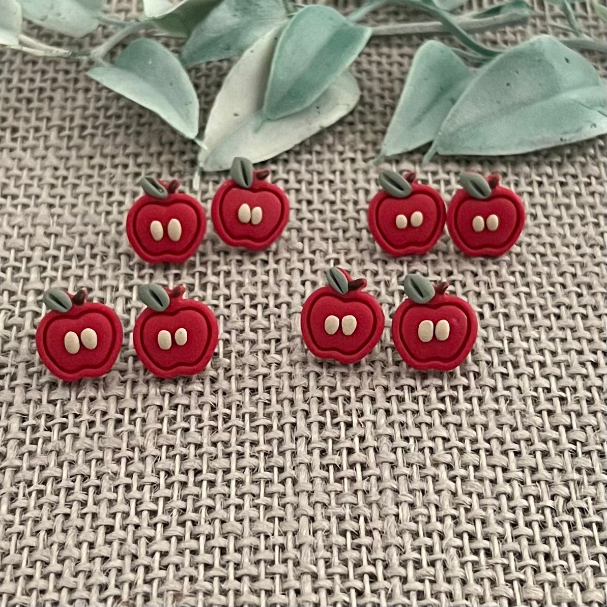Apple Stud Earrings