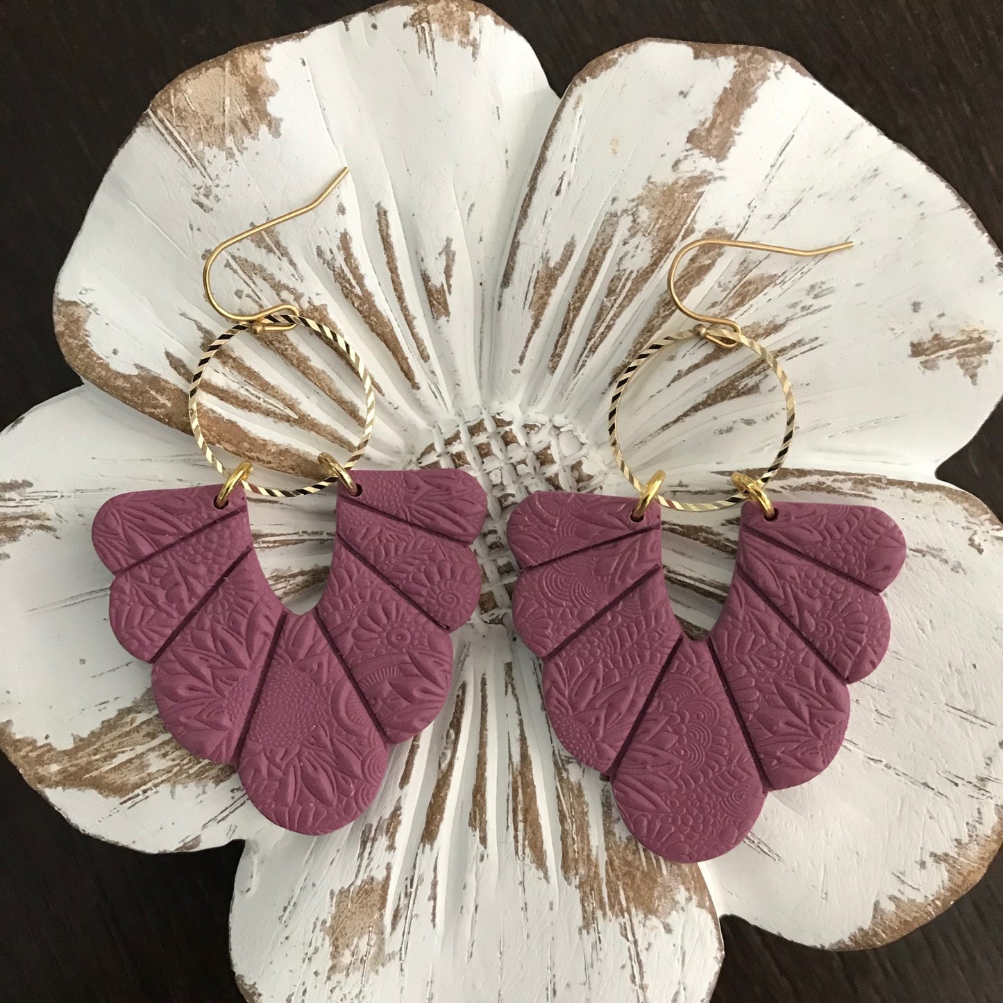 ISABELLE Clay Earrings
