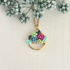 ONE FINE DAY Succulent Necklace