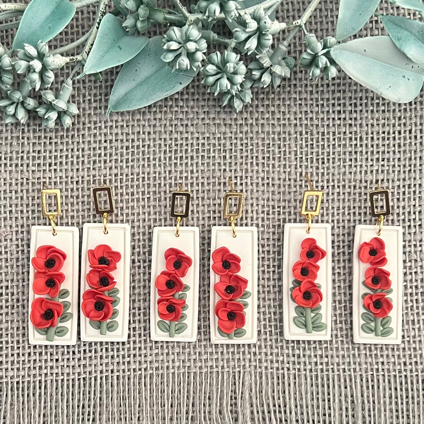 Poppy Garden Earrings