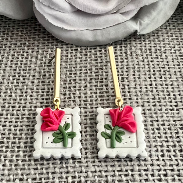 Floral Postage Stamps