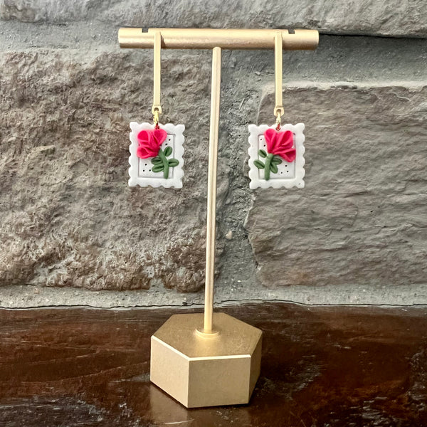 Floral Postage Stamps