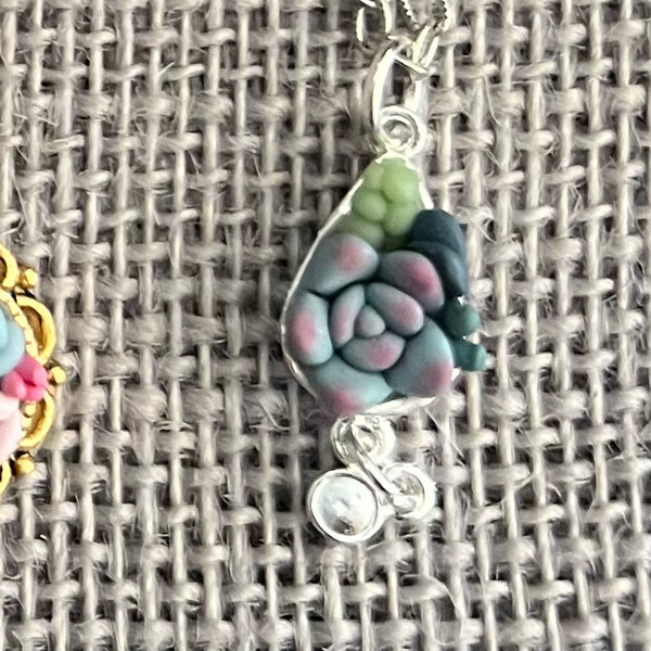 Fairy Garden Succulent Necklaces