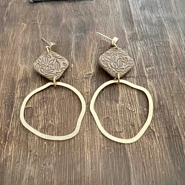 MARY Clay Earrings