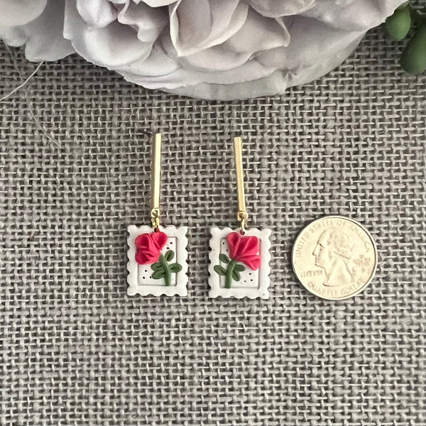 Floral Postage Stamps