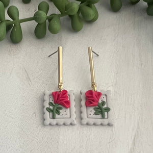 Floral Postage Stamps